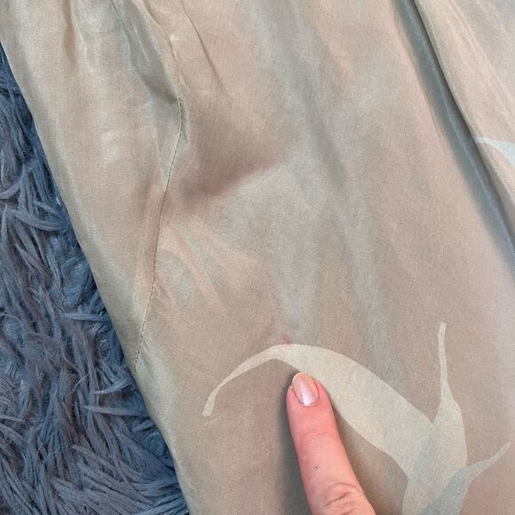 Banana Republic Vintage Y2K Long Silk Dress Size 6 - Picture 3 of 5